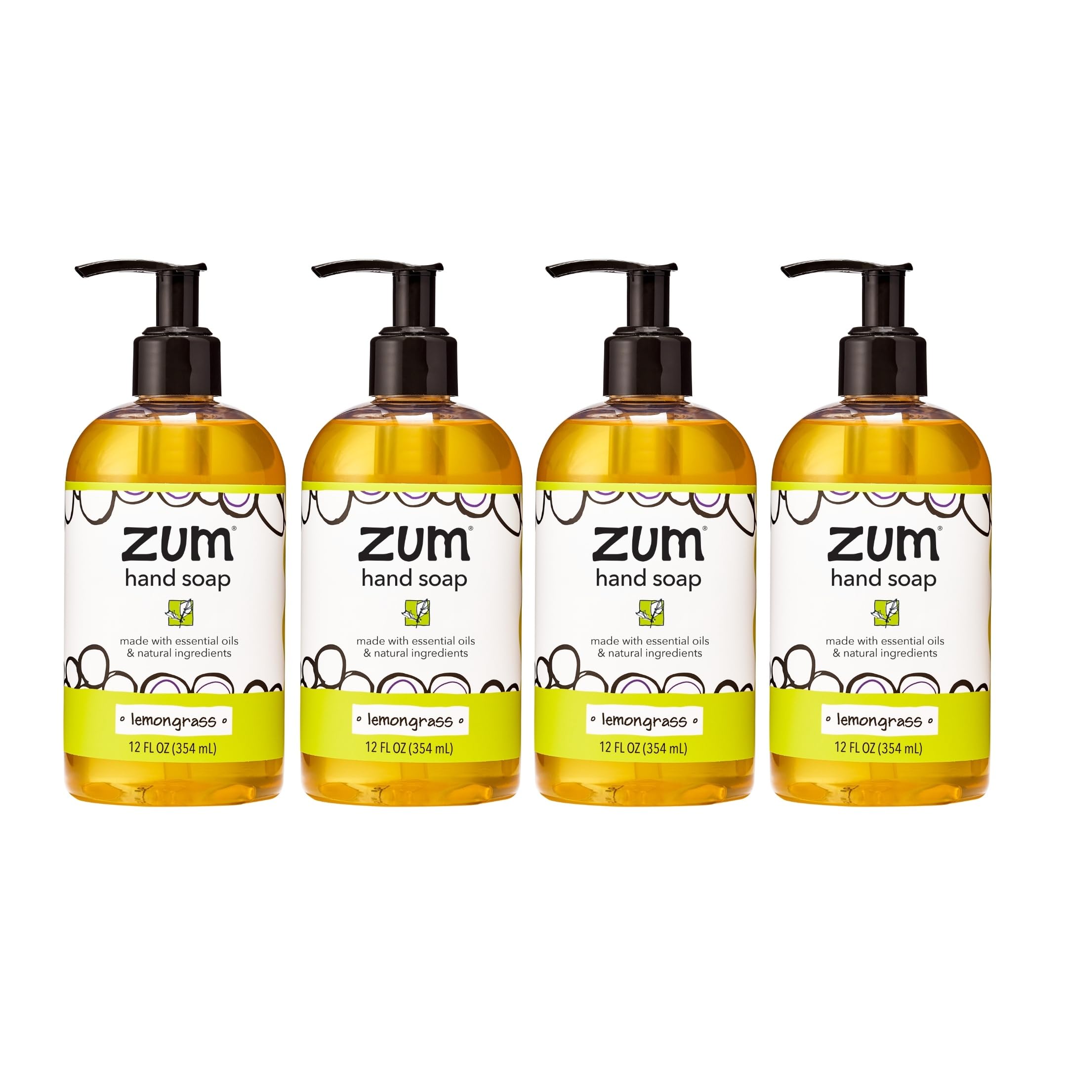 Zum Indigo Wild savon mains en pompe, douceur hydratante pour les mains.