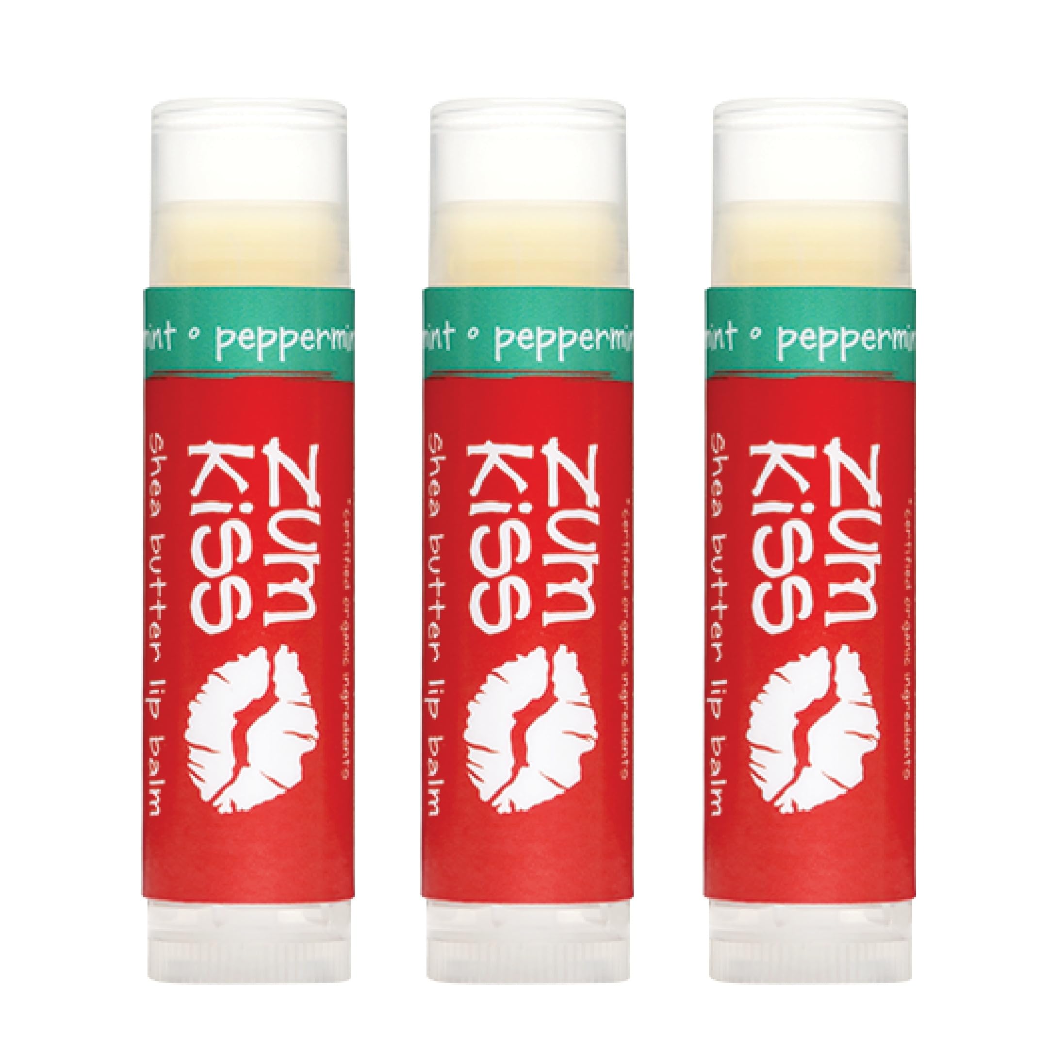 Zum Kiss Stick baume lèvres menthe, hydratation rapide et fraîcheur naturelle.