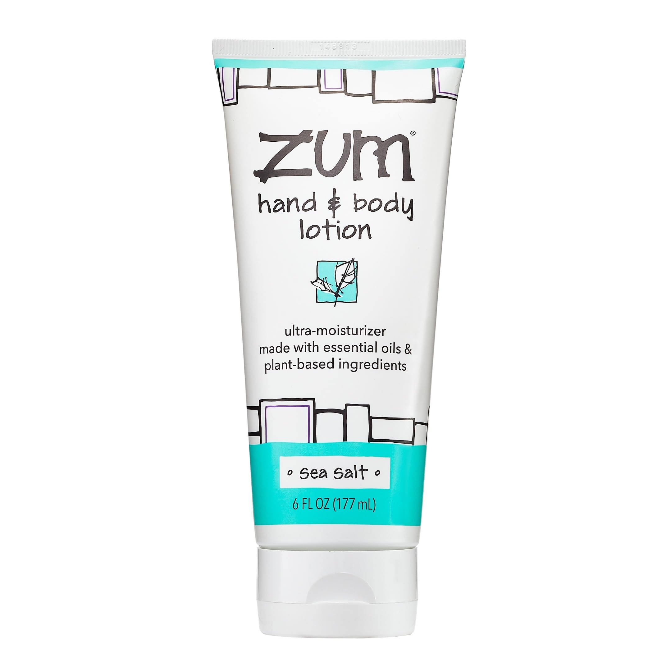 Lotion Zum Mains et Corps dans sa bouteille, hydratation douce.