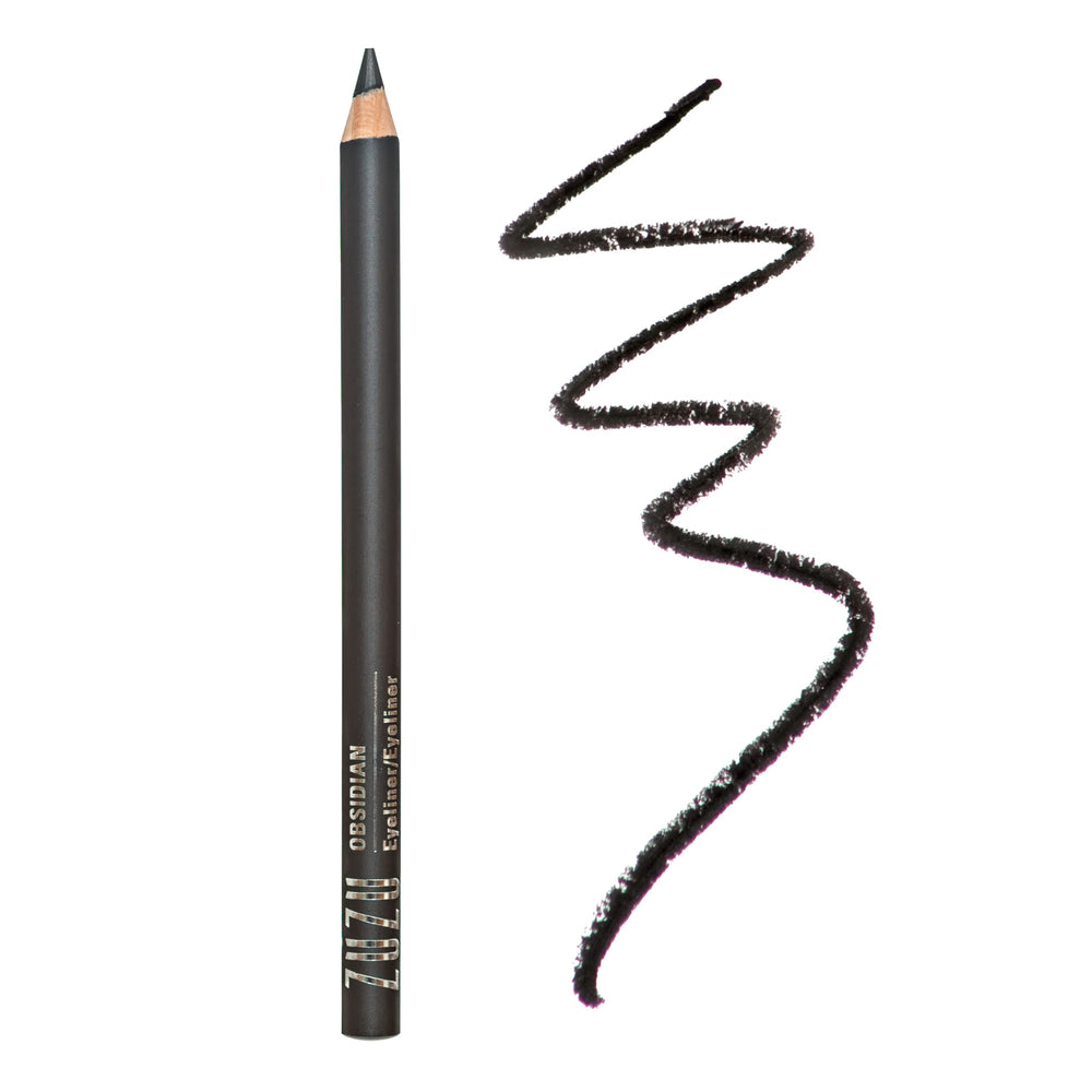Crayon yeux Zuzu Luxe obsidienne noir, trait précis pour un regard net.