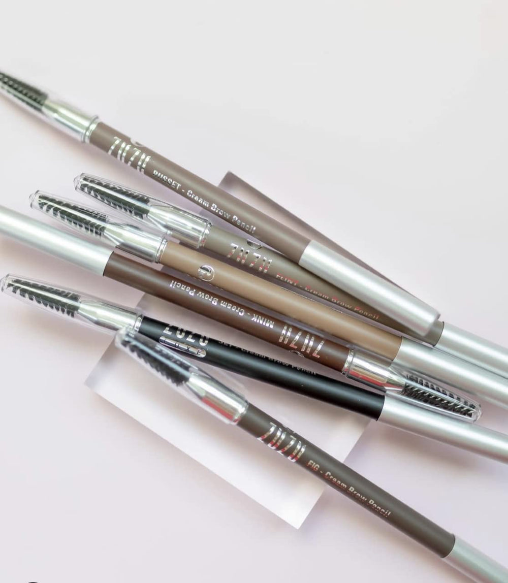 Zuzu Luxe Crème Sourcils Brun Nuancier Teinte: aperçu discret de la teinte sur peau.