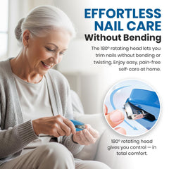 ZW Direct coupe-ongles ergonomique prise en main confortable pour arthritiques.