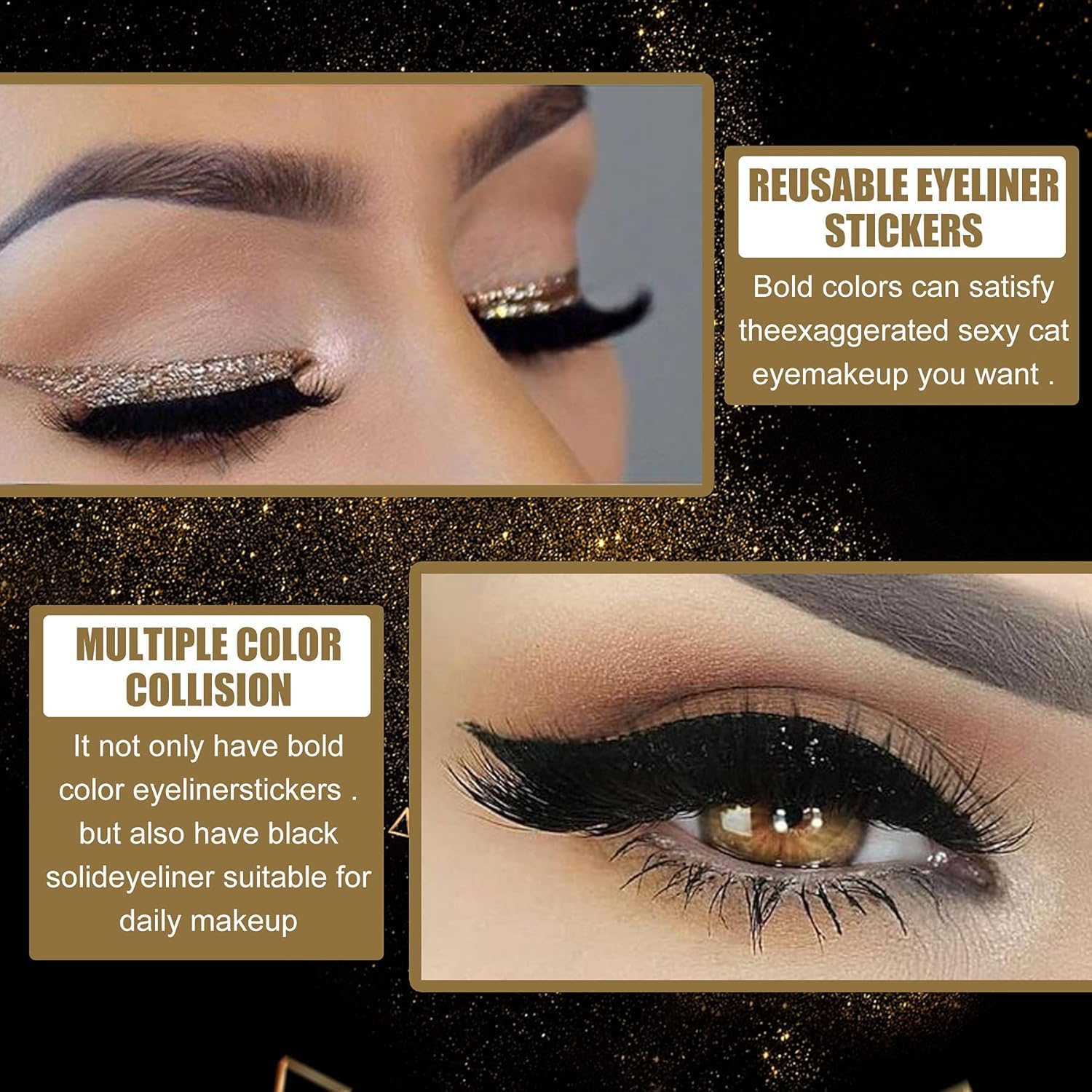 Design ajustable du patch ombre yeux ZWIKAGEF pour tous les yeux