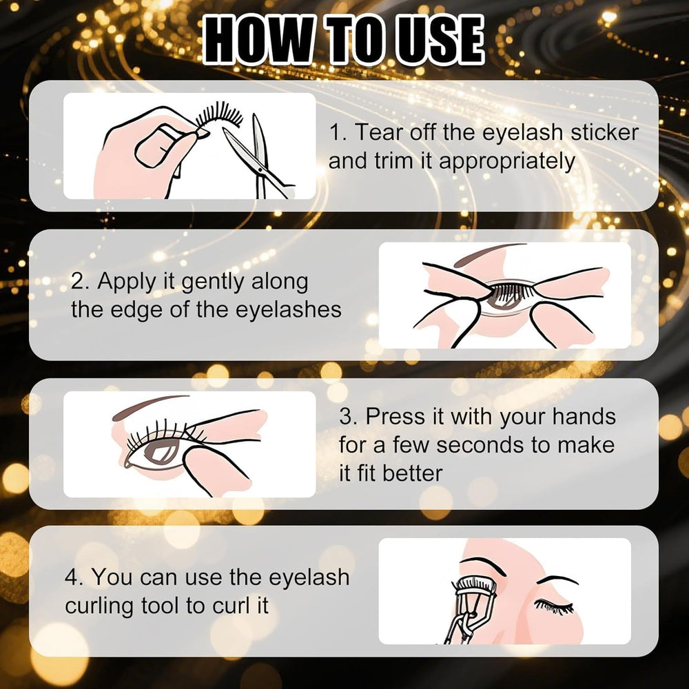 Utilisation douce et adhésive du patch yeux ZWIKAGEF compatible peau