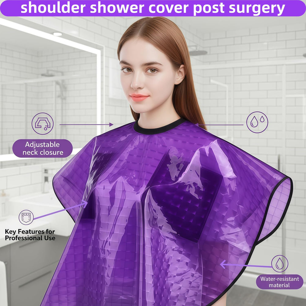 zxfnncy manteau-protecteur-apres-chirurgie convient aussi comme cape coiffure pratique