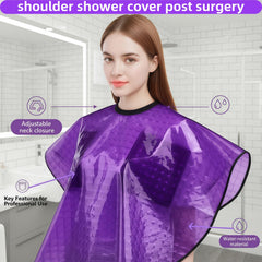zxfnncy manteau-protecteur-apres-chirurgie convient aussi comme cape coiffure pratique