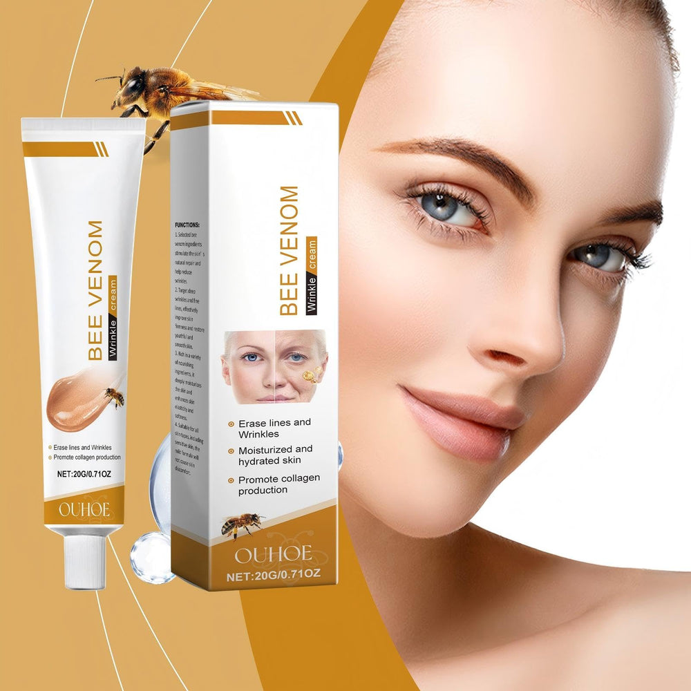 ZXZTSM BotoxBee Crème texture légère: fond rapidement sans effet gras.
