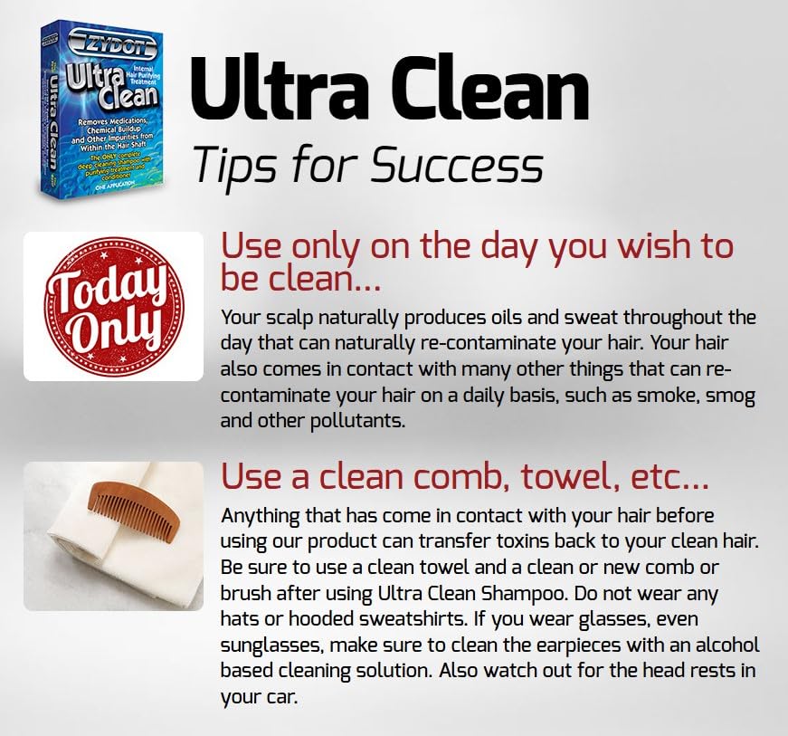 Zydot Ultra Clean purificateur profond – purification en profondeur des mèches.
