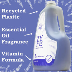 ZYFE emballage eco: bouteille recyclable pour cuisine et salle de bains.