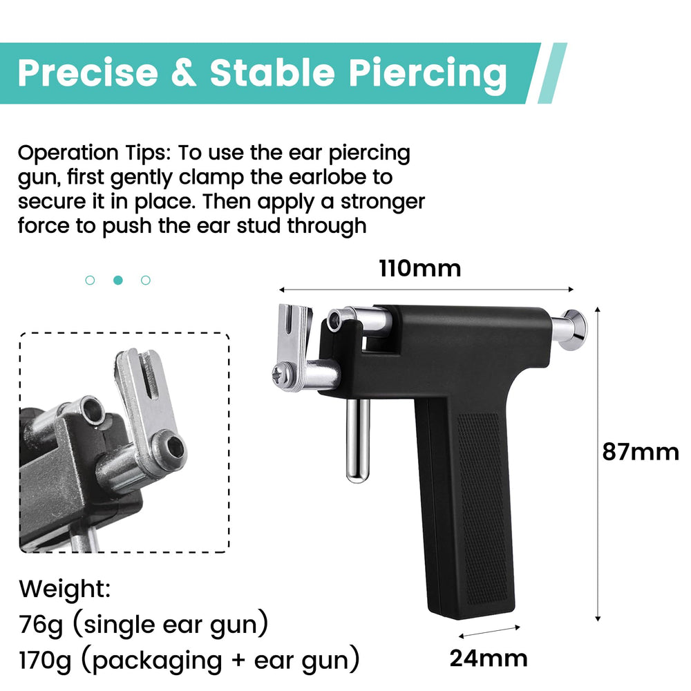 Gants de protection Zygc pour piercings propres et sûrs.