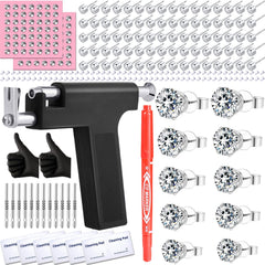 Kit Zygc complet pour le perçage des oreilles, pratique et sûr à domicile.