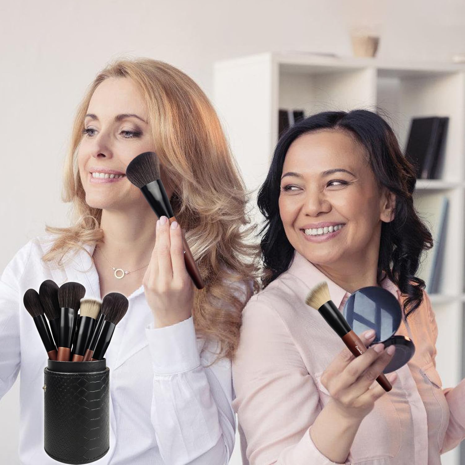 Pinceau concealer Zylsnice pour application ciblée et estompage rapide