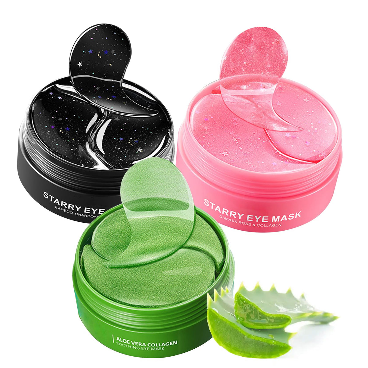 Patchs contour des yeux ZZCQzeze hydratants, pour un contour rafraîchi.